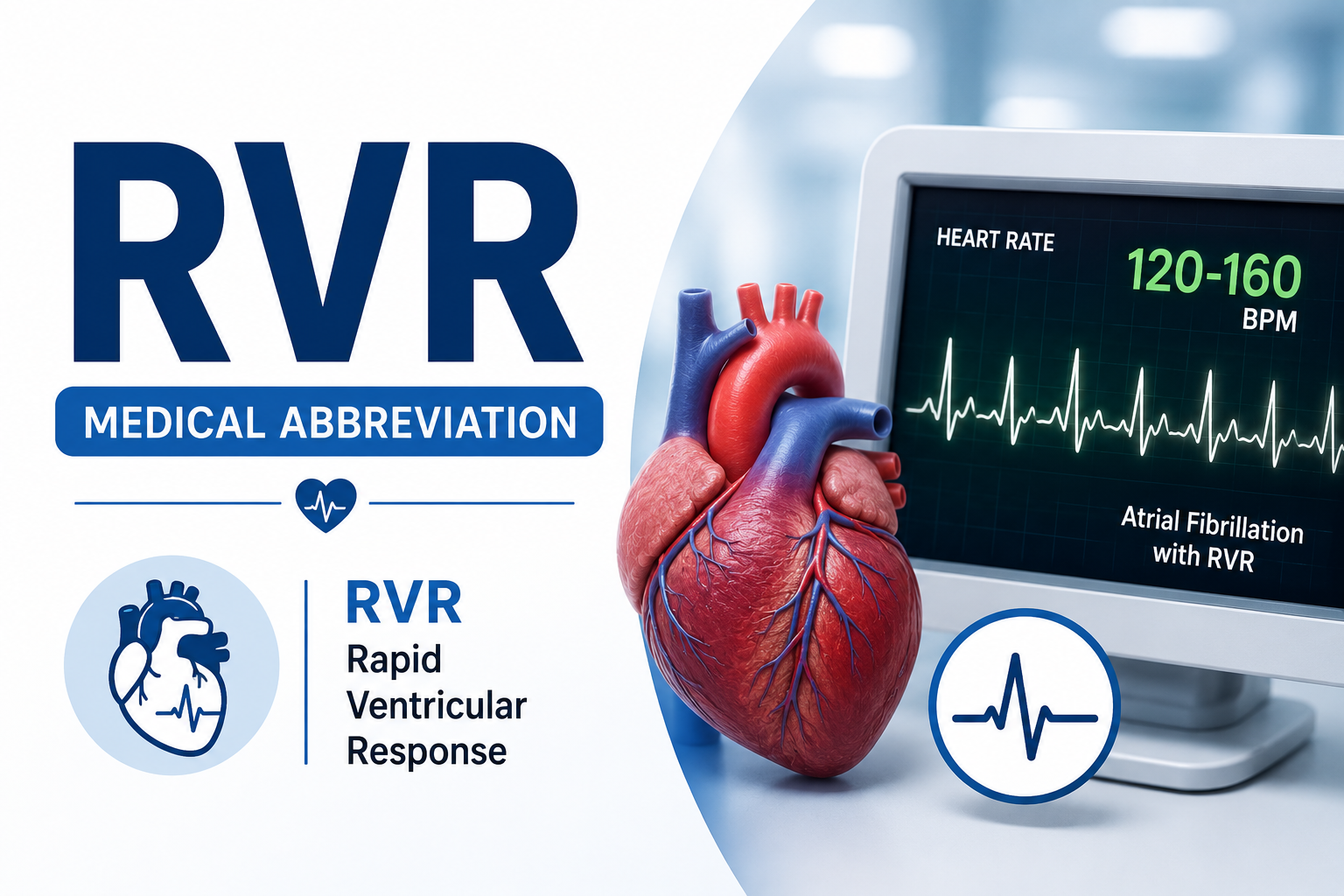 RVR Medical Abbreviation: What Rapid Ventricular Response Means in 2026
