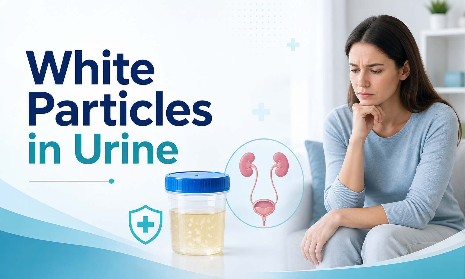 White particles in urine