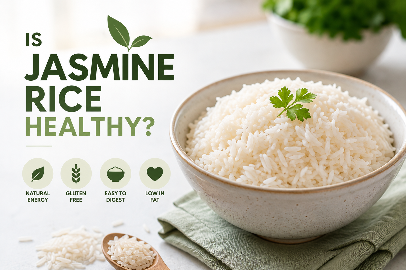 is jasmine rice healthy